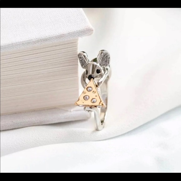 $89 New Kate Spade Year Of Rat & Cheese Ring - Picture 3 of 12